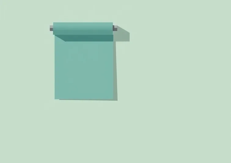 Pose de papier peint, rouleau et brosse à maroufler